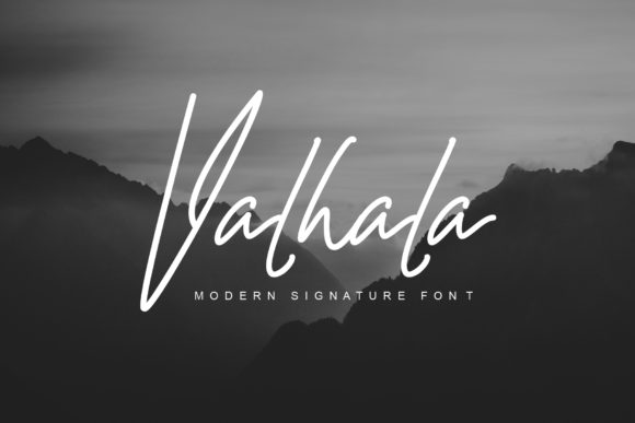 A Designer's Review of Valhala Font