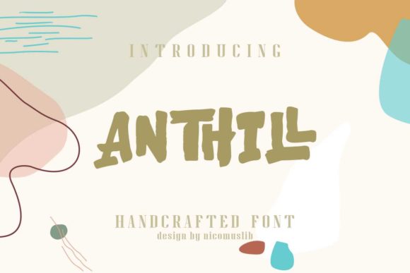 Anthill: An Editorial Designer's Bold Display Font