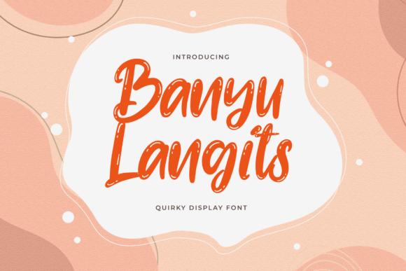 Banyu Langits: A Versatile Display Font for Creative Web Design