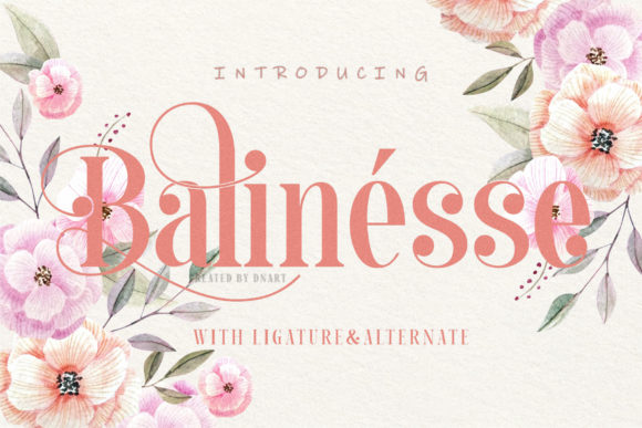 Bring Elegance to Your Handmade Creations with Balinesse Font