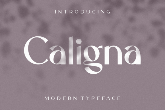Caligna: A Display Font with Unmistakable Editorial Grace