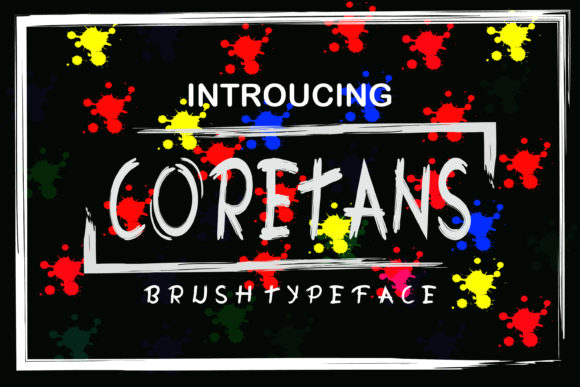 Coretans: A Distinctive Display Font for Editorial Elegance