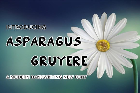 Enhance Your Web Design with Asparagus Gruyere Font