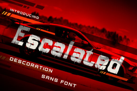 Escalated: A Display Font for Dynamic Editorial Design