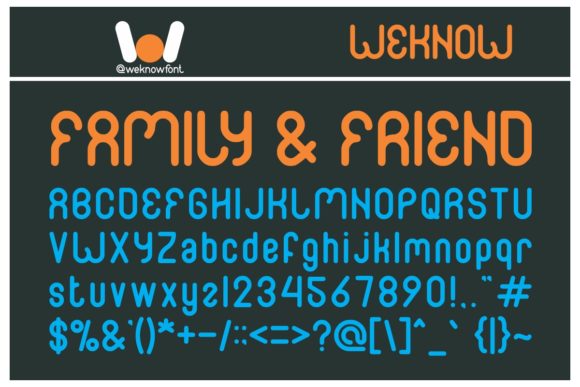 Family and Friend: A Quiet Display Font With Warm Confidence