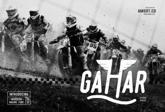 Gahar: A Bold and Unique Display Font for Web Design