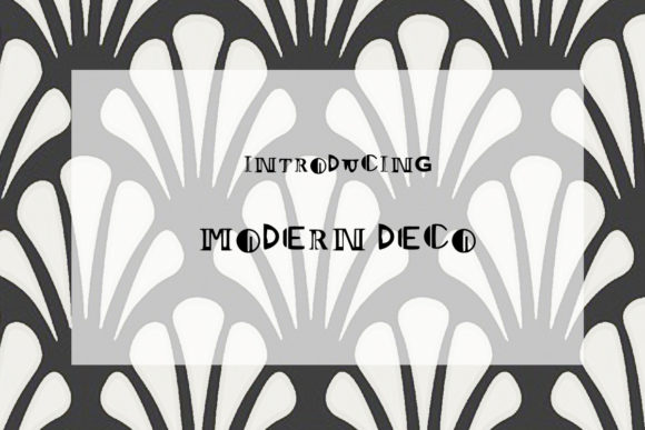 Modern Deco: A Font That Brings Your Creative Products to Life