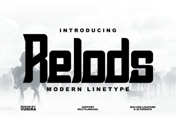 Relods: A Font For Making Your Projects Feel Handmade