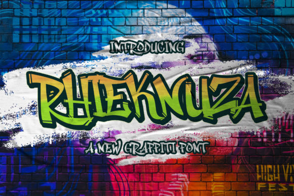 Rhieknuza: A Display Font Built for Digital Brand Stories