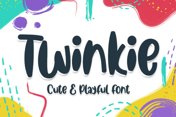 The Joyful Touch of Twinkie: A Font for Crafters
