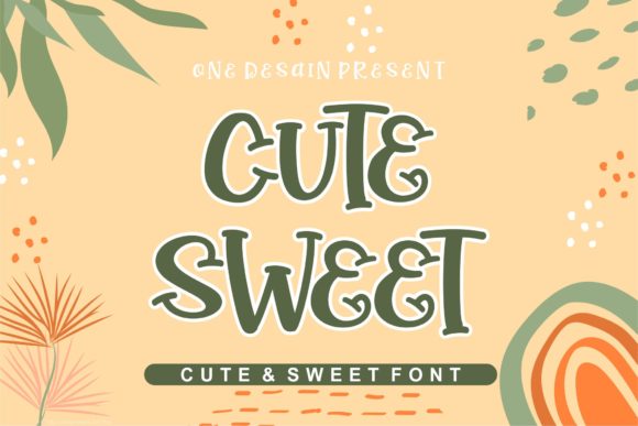 Using Cute Sweet Font for Modern Web Design
